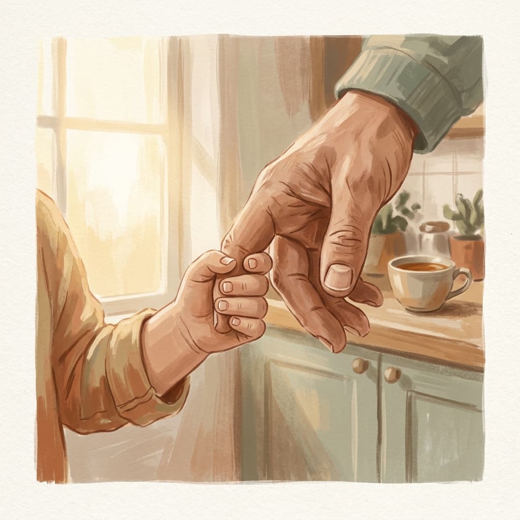 The Small Hand That Pulls You Back